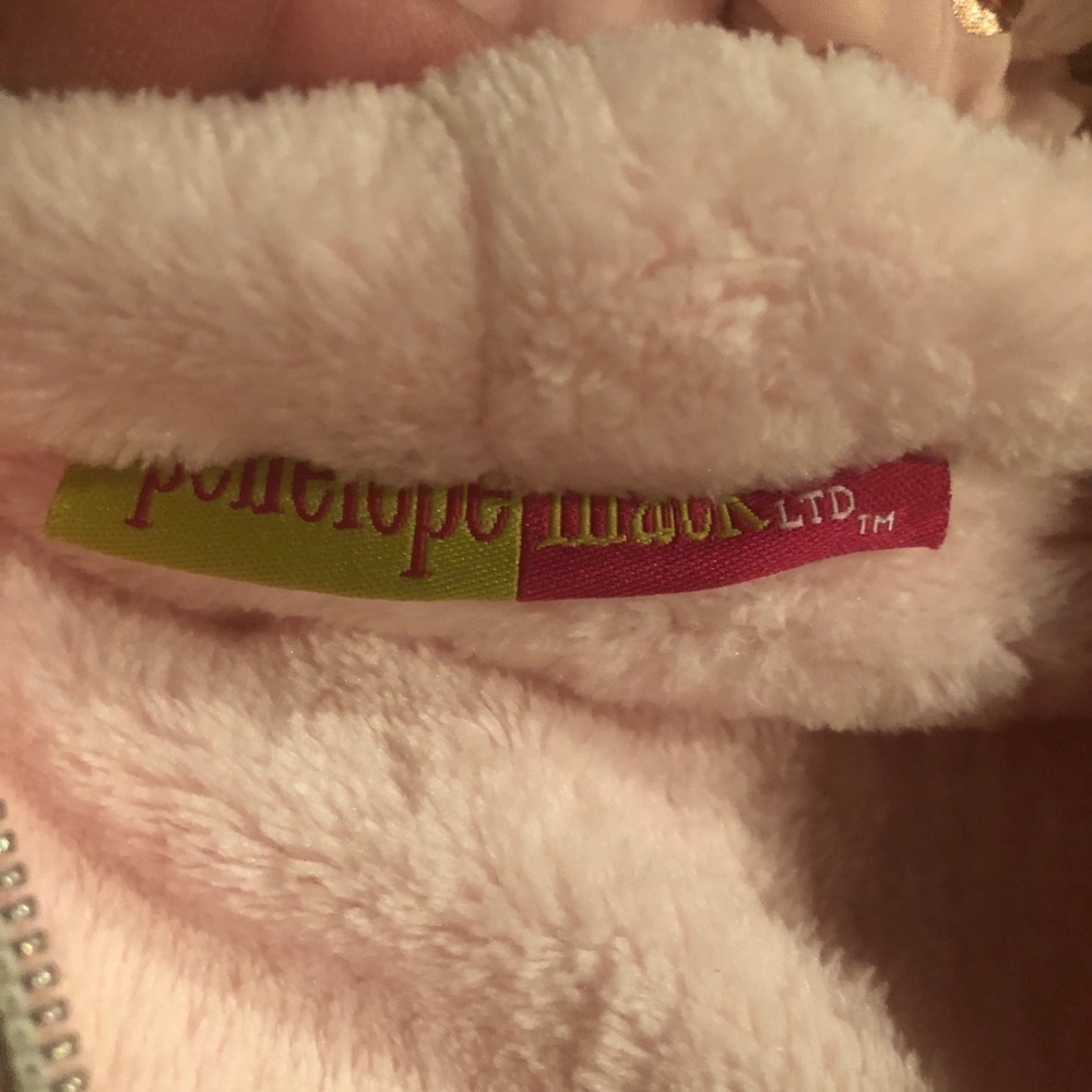 Penelope Mack pink leopard print dual pocket coat. - Picture 4 of 7